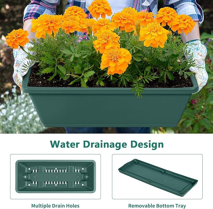 2 Column Vertical Raised Garden Beds, 6 Planter Boxes Standing Garden Bed - Image 3