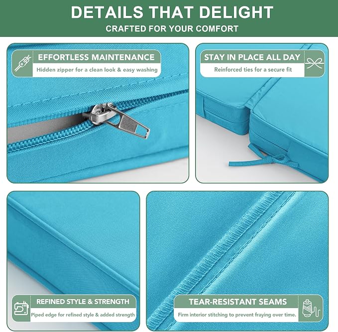 Chaise Lounge Cushions Outdoor - Image 6