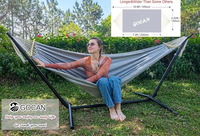 Double Hammock 2 Person Large 220x150cm - Image 2