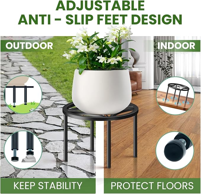 TOSKING 3-Pack Plant Stands - Image 6