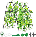 Cucumber Trellis for Raised Bed, U-Shape Garden Trellis for Climbing Plants by MQHUAYU