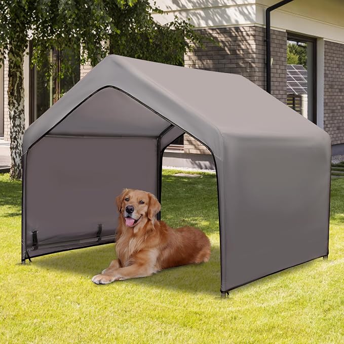 Summertrail Extra Large Dog House Outside, Dog Tent Outdoor, Big Dog Shade by DOGHOUSE
