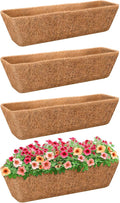 Riare 4 Pack 30 Inch Rectangle Coconut Liners by Riare