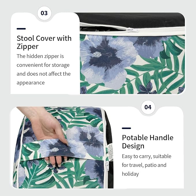 Inflatable Ottoman Stool D21 xH9 - Image 5