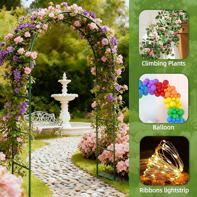 Thickened Metal Garden Arch - Image 2