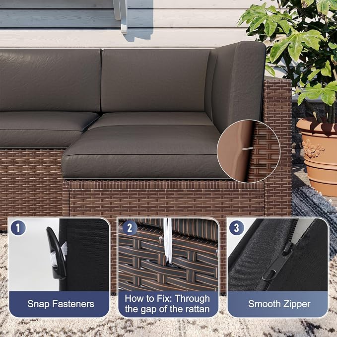 Aoxun Outdoor Replacement Cushions - Image 6