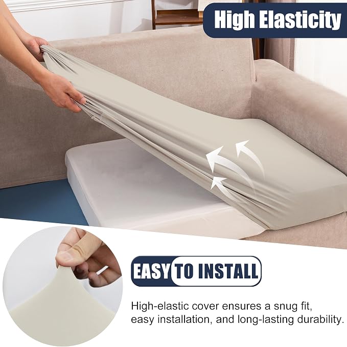 Patio Stretch Cushion Covers, Chair Cushion Covers& Sofa Replacement Slipcovers - Image 4