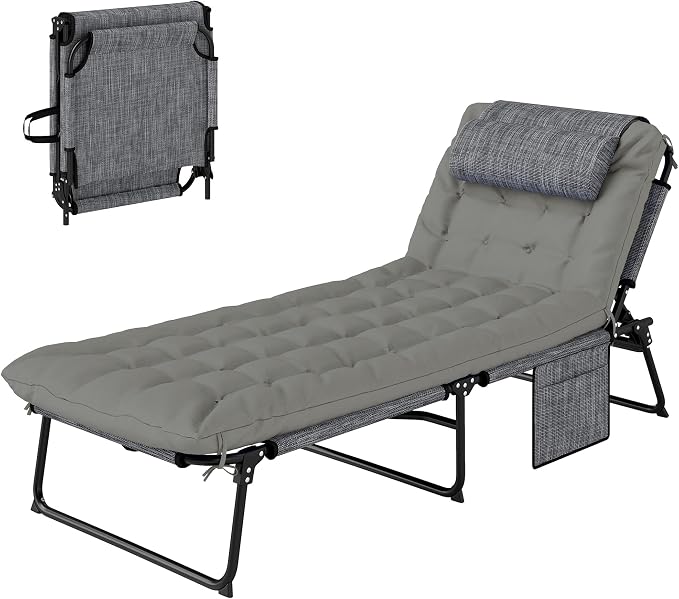 Outsunny Folding Chaise Lounge by Outsunny