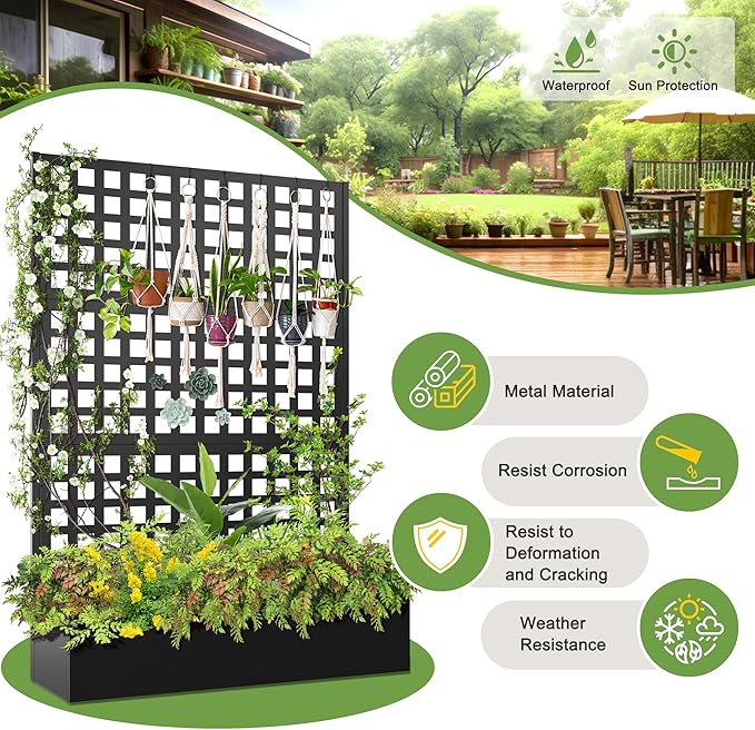 FENCY Metal Raised Garden Bed - Image 7