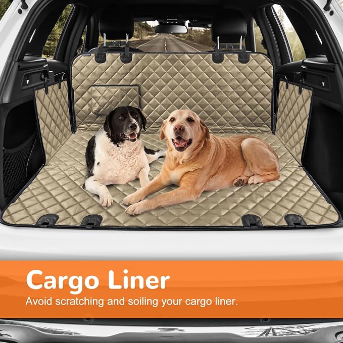 URPOWER Dog Car Seat Cover for Back Seat Waterproof Seat Cover Hammock 600D - Image 5