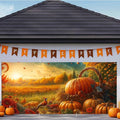 ANNA QUEEN Thanksgiving Garage Door Banner 6 x 13FT, Autumn Outdoor Garage by ANNAQUEEN