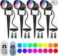 Christmas RGBW Landscape Spotlight, 12W RGBW Color Changing Outdoor Spot Lights by UPONELED