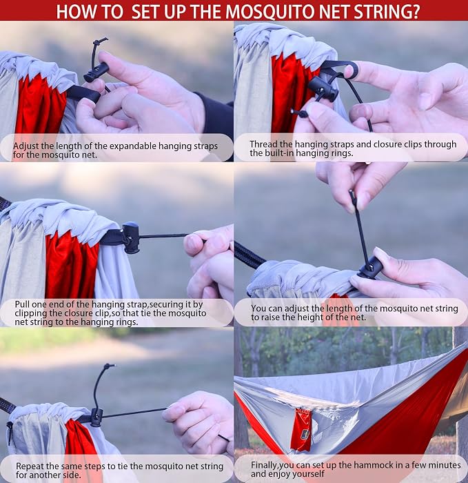 Camping Hammock, Portable Hammocks - Image 5