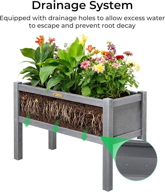 TT Nature HDPE Raised Garden Bed - Image 3