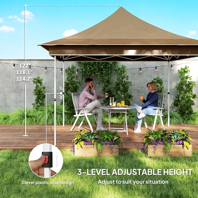 Outsunny 12 x 12 ft. Pop Up Canopy Tent - Image 6