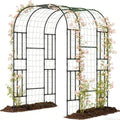 SUNYRISY Garden Arch Trellis for Climbing Plants Outdoor, 47.2" x 59" x 87" by SUNYRISY