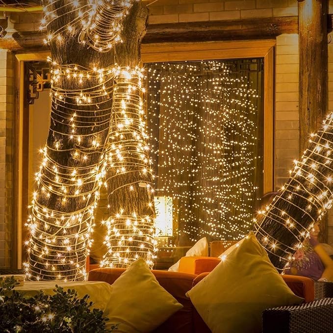 JMEXSUSS 800 LED Christmas Lights Outdoor Indoor String Lights - Image 9