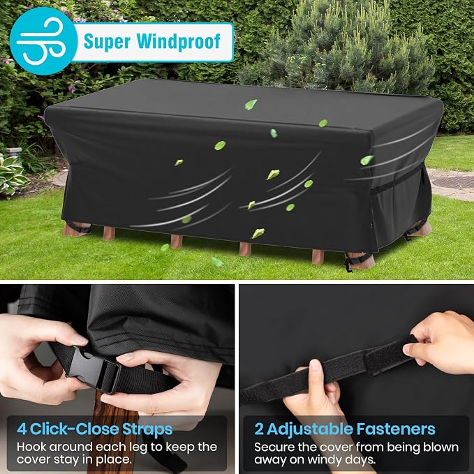 Velway Patio Table Chairs Set - Image 4