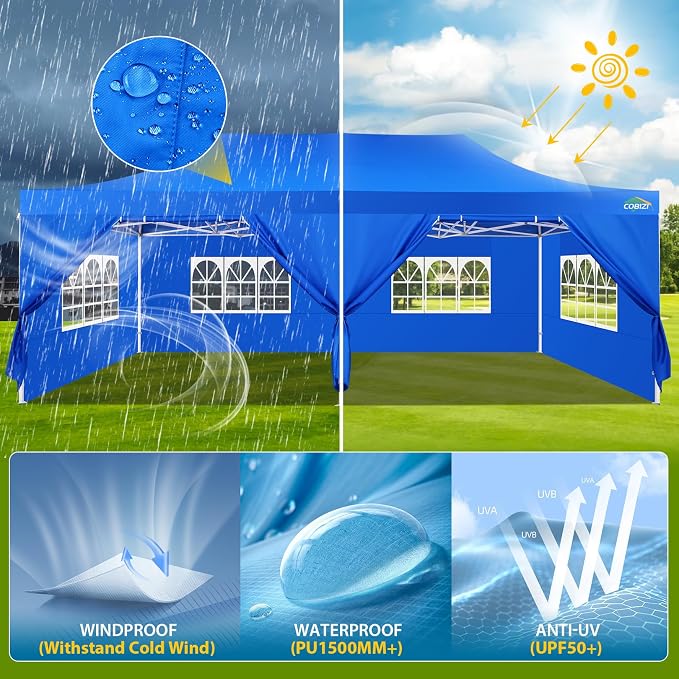 COBIZI 13x26 Heavy Duty Pop Up Canopy - Image 6