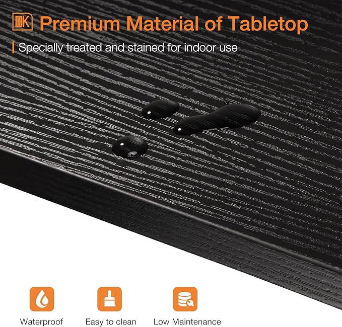 ODK 71 Inch Bar Table, Bar Height Pub Table, Counter Height Bar Table, - Image 5
