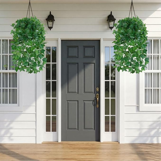 Faux Outdoor Plants Fake Hanging Plants - Image 7