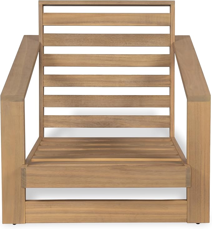 Christopher Knight Home Galio Set of 2 Acacia Wood Lounge Chair Outdoor - Image 14