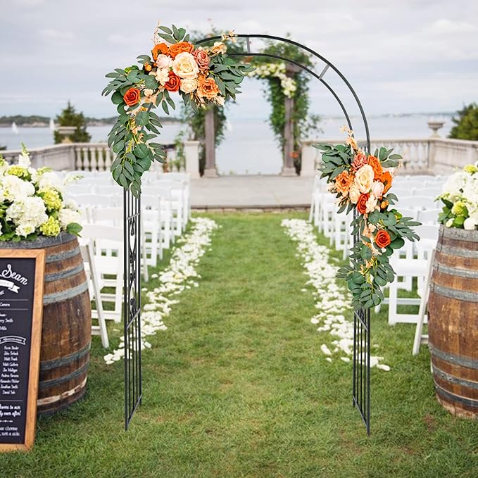 VINGLI Garden Arbor, Arch Walkway - Image 8