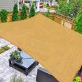 AsterOutdoor Sun Shade Sail Rectangle 16' x 16' UV Block Canopy by AsterOutdoor