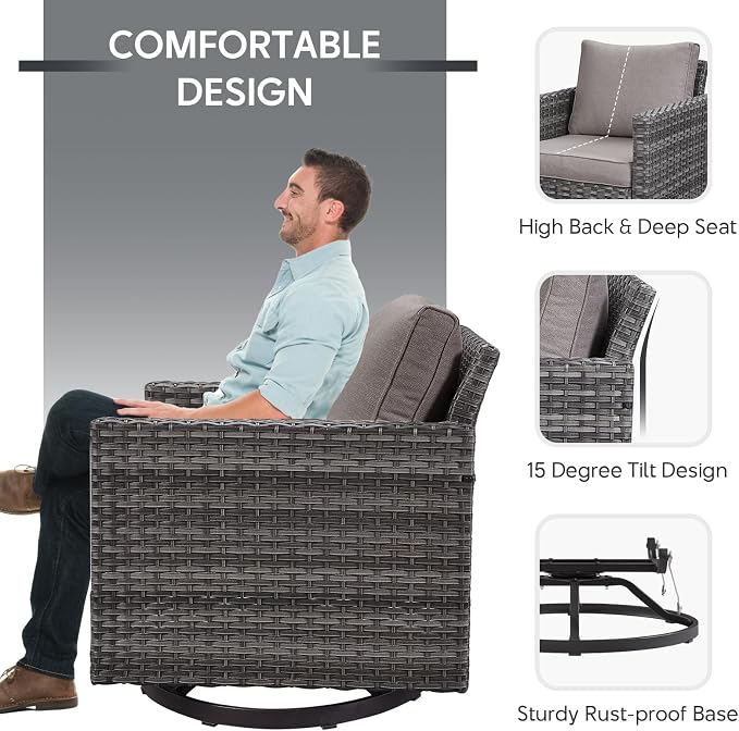 Belord Patio Sectional Furniture Set - Image 6