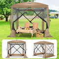 COBIZI 6x6 FT Pop up Gazebo Tent, Waterproof Instant Screen by COBIZI