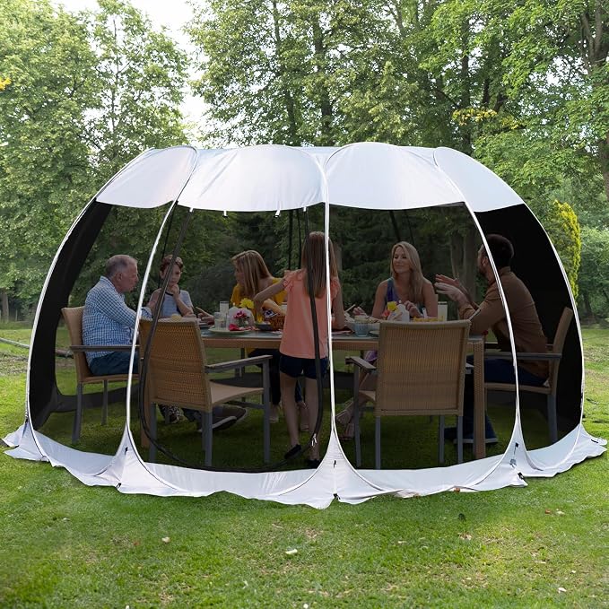 Alvantor® Screen House Gazebo, Pop Up Igloo Screened Canopy Tent by Alvantor