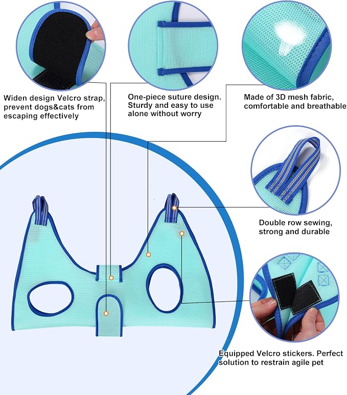 Dog Grooming Hammock, Hanging Harness Holder - Image 5