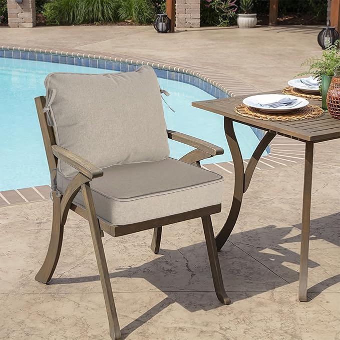 Goodgoods 19"x19" Outdoor Universal Cushion Set of 1 Water-Proof - Image 3