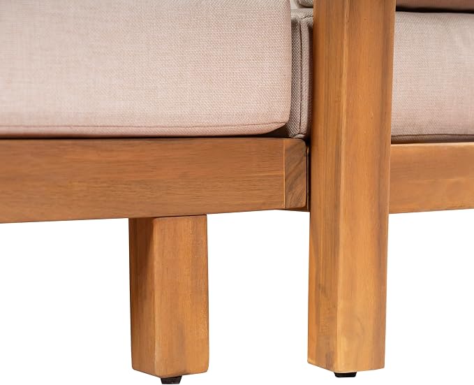 Christopher Knight Home Donovan Acacia Wood Outdoor Daybed - Image 21