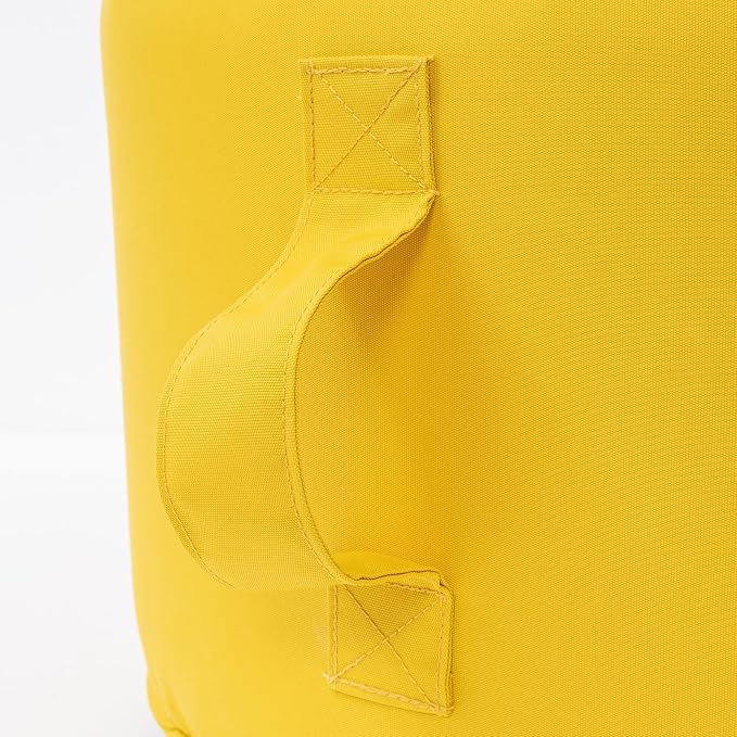 QILLOWAY Indoor/Outdoor Inflatable Stool, Round Ottoman, All Weather Foot Rest - Image 4