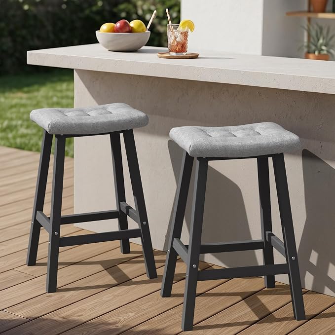 Ciokea 2 Set 29" Outdoor Bar Stools by CIOKEA
