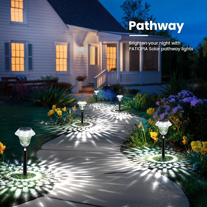 Solar Pathway Lights Garden Decor - Image 7