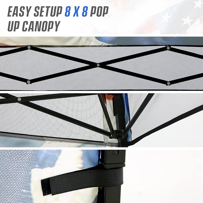 EAGLE PEAK 8x8 Pop Up Canopy Tent - Image 7