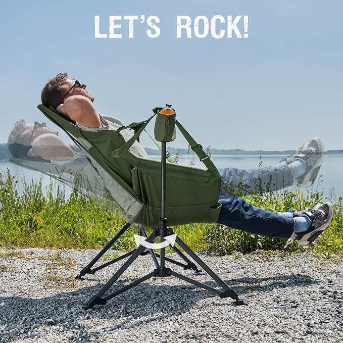 Portal Hammock Camping Chair, Portable Outdoor Swinging Chairs - Image 7