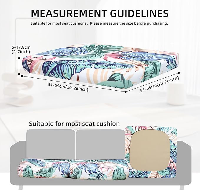 Outdoor Cushion Covers Set, Replacement - Image 2