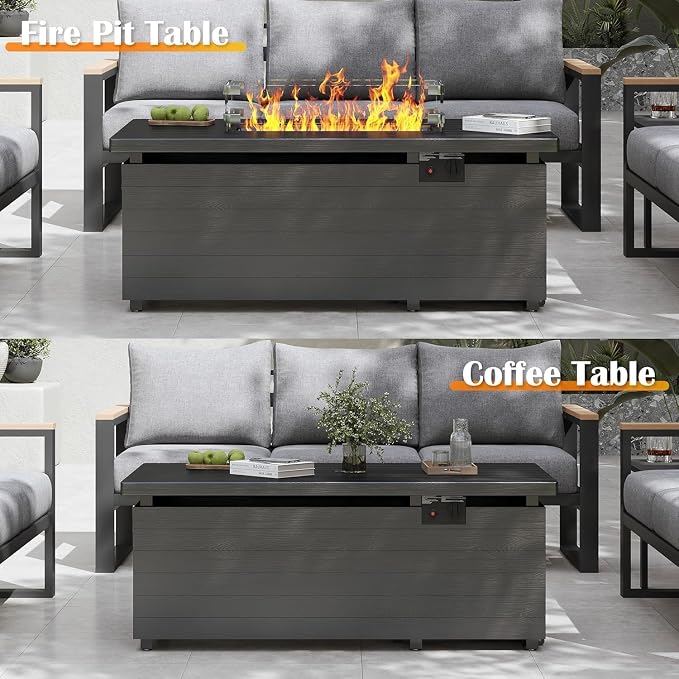 Sundale Outdoor 7 Pieces Patio Furniture Set - Image 7