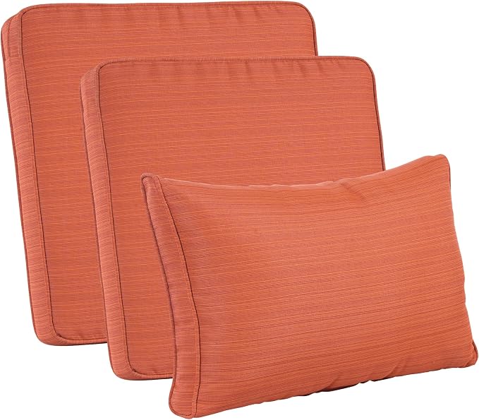 ovios Patio Cushion Covers, Waterproof Cushion Cover by OVIOS