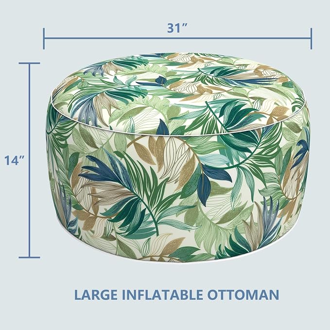LVTXIII Inflatable Stool Ottoman Footrest - Image 3