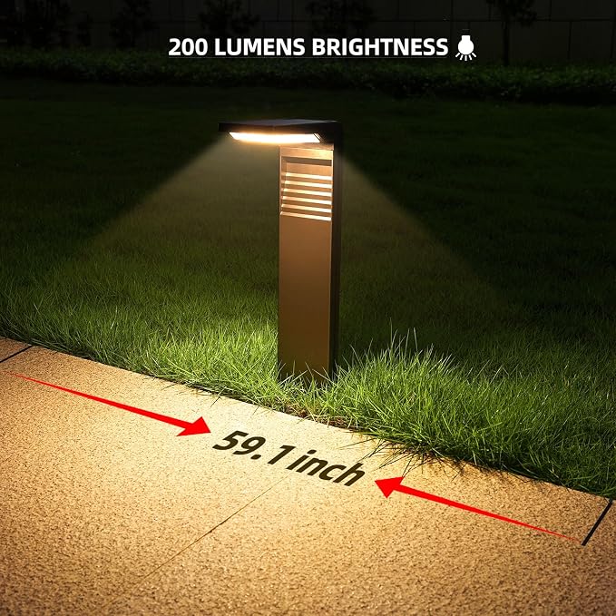Solar Pathway Lights 4 Pack - Image 7