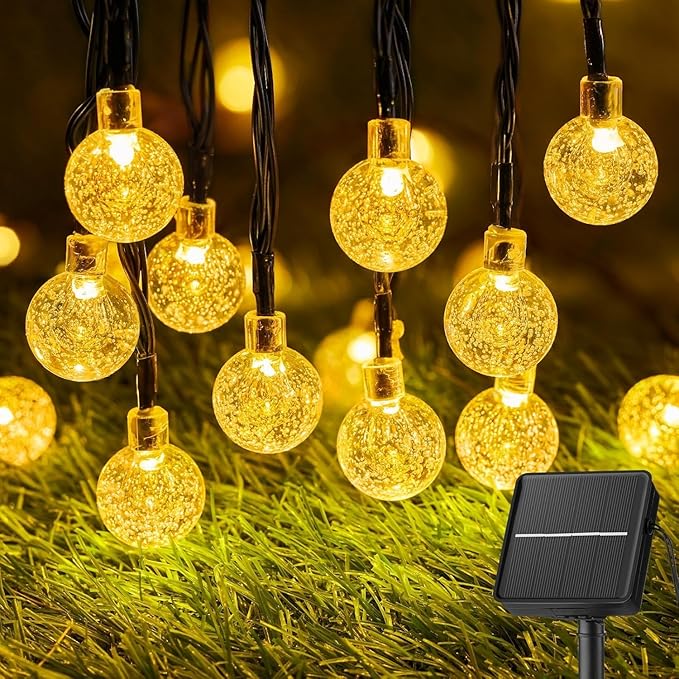 Solar String Lights Outdoor 60 LED 36FT by Brightown