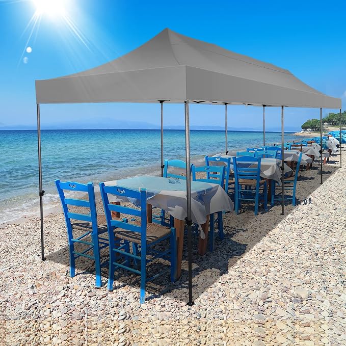 COBIZI 10x30 Pop up Canopy Tent 10x30 Canopy No Sidewall Waterproof Heavy Duty - Image 8