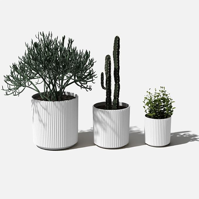 Veradek Demi Series Set of 3 Round Planters - Image 9