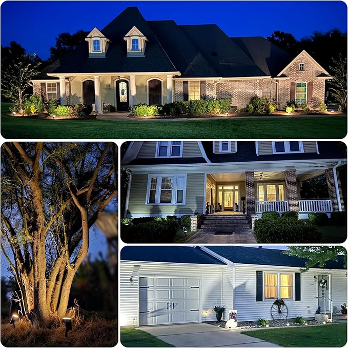 Solar Spot Lights Outdoor 63 LED 3 Lighting, Waterproof IP65 Modes Spotlights - Image 7