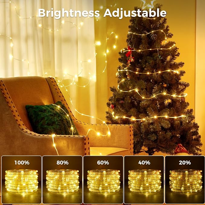 Minetom Rope Lights Color Changing, 16 Colors 108 FT 330 LED String Lights - Image 5