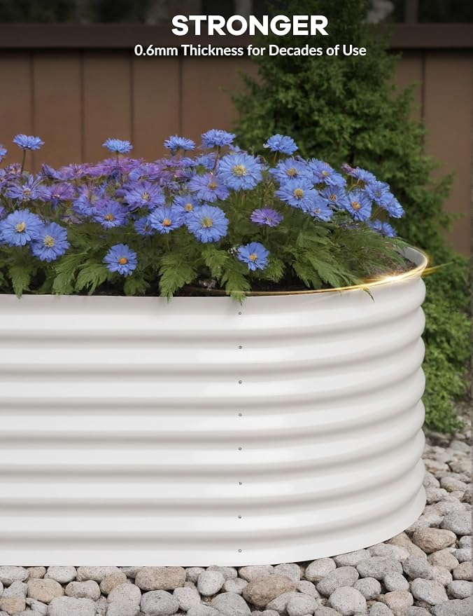 2 Pcs Raised Garden Beds Outdoor 8x4x2 ft - Image 6